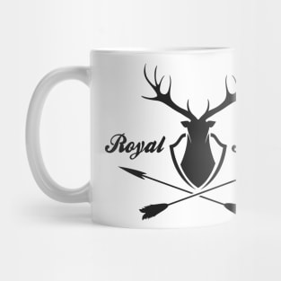 Deer hunting emblem Mug